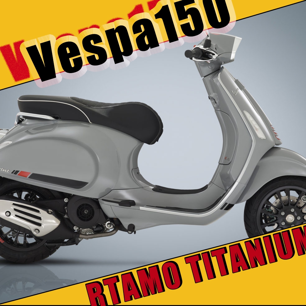 RTAMO ไทเทเนียม Gr5 Vespa Sprint ชุดถั่วเวสป้าทั้งหมด i-Get Air Box น็อตโช๊คหลัง Ohlins Vespa