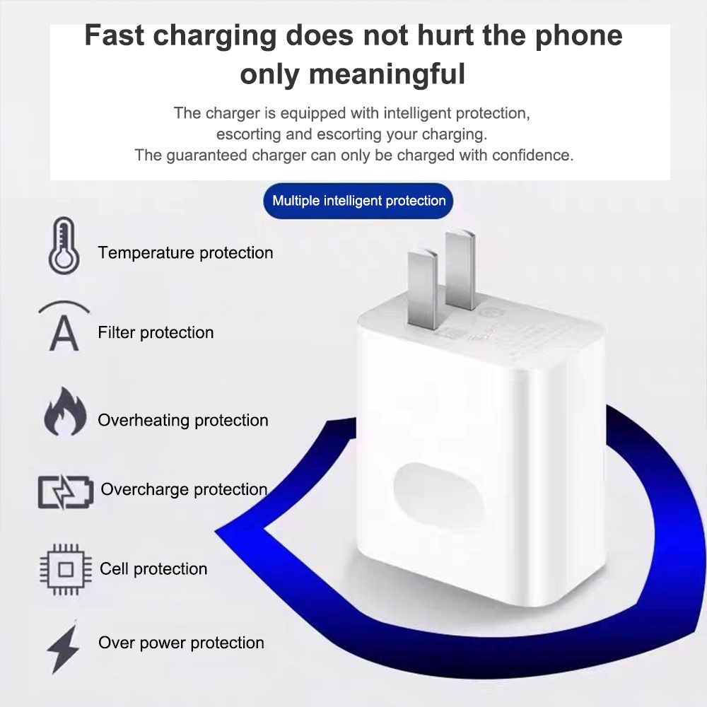 หัวชาร์จ Huawei 100W ของแท้ HONOR 50 Pro หัวชาร์จเร็ว สำหรับ Huawei P50 / P50 Pro MATE 40 พ.ย. ราคา ถูกที่สุด ดีลบีเคเค แกลเลอรีภาพที่ 7