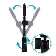 Wanjason Blue Yeti X Shock Mount,ล่าสุดโลหะผสมShockmountลดการสั่นสะเทือนและช็อกNoise Matching Boom Arm Mic Stand,ออกแบบสําหรับBlue Yeti Xไมโครโฟน