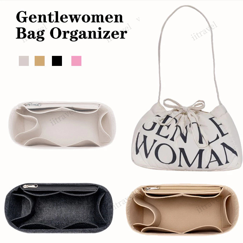 Felt ใส่กระเป๋าสําหรับ GW DUMPLING Bag กระเป๋าเครื่องสําอาง กระเป๋าจัดระเบียบ สําหรับผู้หญิง
