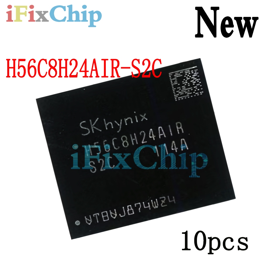 10 ชิ้นทดสอบ H56C8H24AIR-S2C H56C8H24AIR BGA DDR6 8G