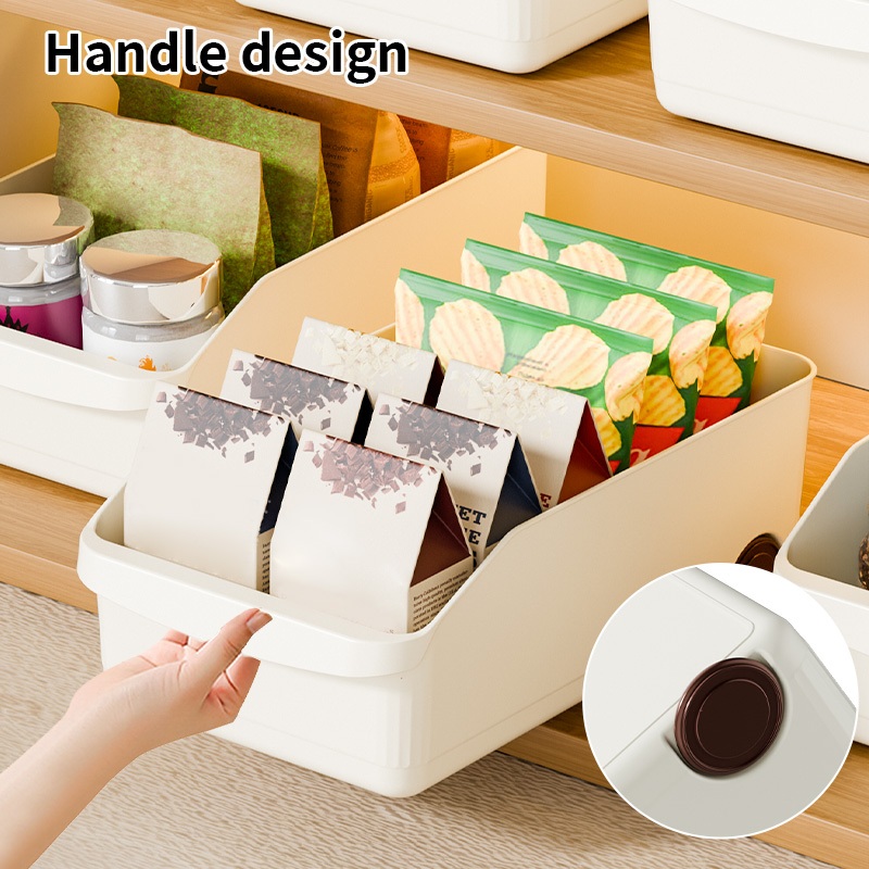 กล่องเก็บของตู้เย็นมีล้อครัวเรือนครัวสก์ท็อปขนมขบเคี้ยวตะกร้าเก็บของกระจุกกระจิก