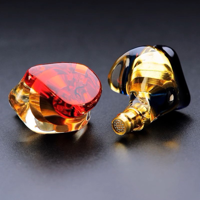 MY600 Brand New In Ear Resin Earphone HiFi Bass Headset With MMCX Interface (Don't Including Cable)