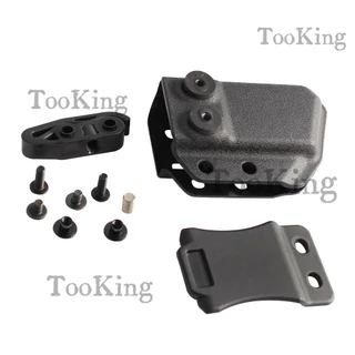 Tooking T/actical IWB/OWB 9mm/.40 ซ้าย/ขวา Universal Double Layer Ma-gazine กระเป๋าสําหรับ G/ล็อค CZ S&W H&K SIG P365 Pis-tol Maazine กล่องอุปกรณ์เสริมกลางแจ้ง