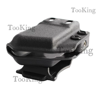Tooking T/actical IWB/OWB 9mm/.40 ซ้าย/ขวา Universal Double Layer Ma-gazine กระเป๋าสําหรับ G/ล็อค CZ S&W H&K SIG P365 Pis-tol Maazine กล่องอุปกรณ์เสริมกลางแจ้ง