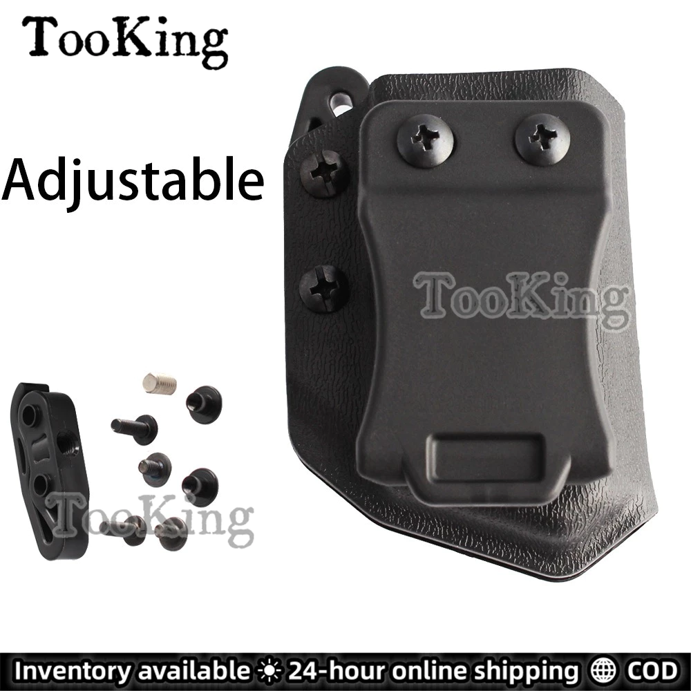 Tooking T/actical IWB/OWB 9mm/.40 ซ้าย/ขวา Universal Double Layer Ma-gazine กระเป๋าสําหรับ G/ล็อค CZ S&W H&K SIG P365 Pis-tol Maazine กล่องอุปกรณ์เสริมกลางแจ้ง