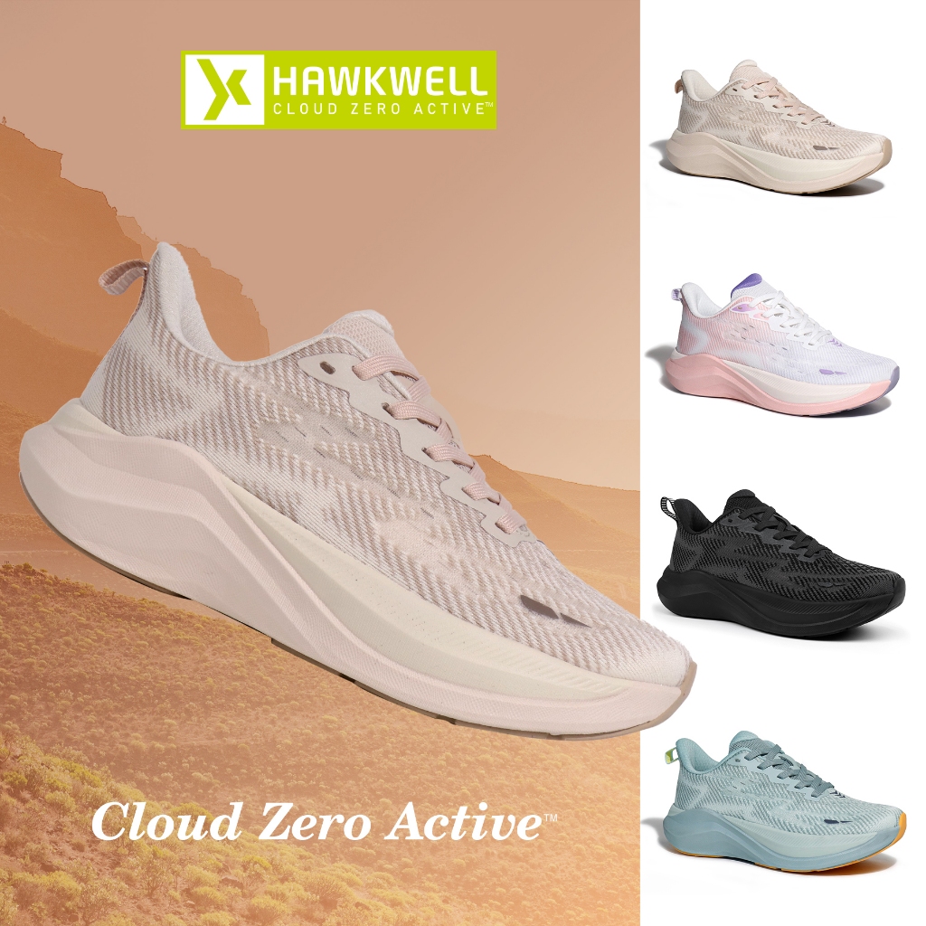 Starmerx ผู้หญิง Cloud Zero Active Cushion Breathable เทนนิสเดินแฟชั่นรองเท้าผ้าใบออกกําลังกายพยาบาลรองเท้า -9501