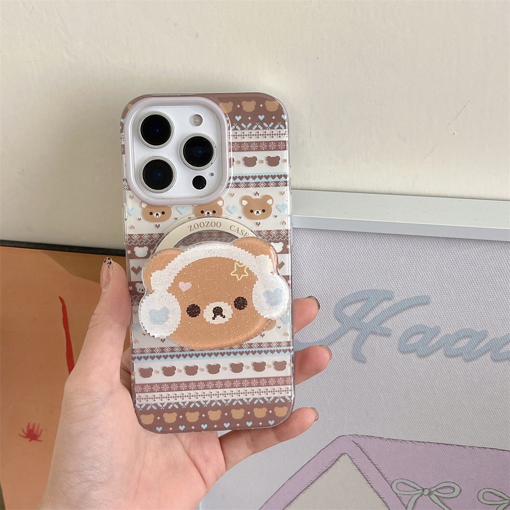 สําหรับ iphone case 16 Pro Max 15 Pro Max 14 Pro Max 13 Pro Max เคสโทรศัพท์อะคริลิคลายการ์ตูน IMD สองด้าน