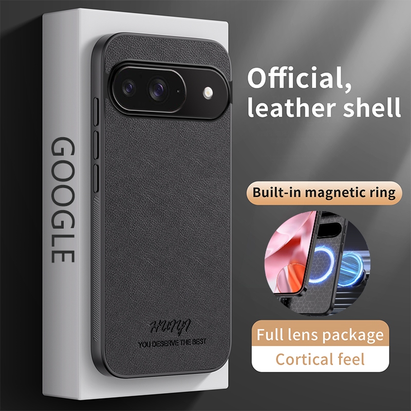 ปลอกหนังสําหรับ Google Pixel 9 Pro XL 5G Pixel9proXL GR83Y GEC77 GWVK6 GGX8B GZC4K GQ57S G2YBB GUR25