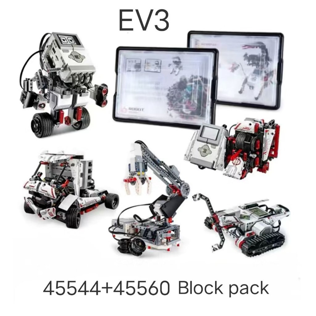 EV3 การเขียนโปรแกรมหุ่นยนต์วิทยาศาสตร์การศึกษาอาคารบล็อก4544+45560ประกอบเครื่องจักรการศึกษาของเล่นเด็ก