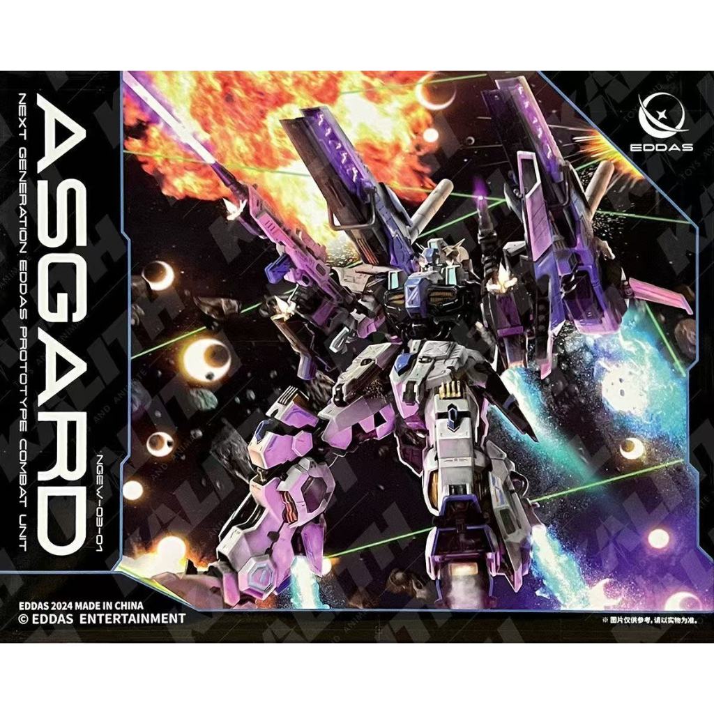[คลังสินค้าพร้อม] Eddas ของแท้ MG ข้อมูลจําเพาะ ASGARD Mecha Assembly Model ของขวัญสําหรับแฟน