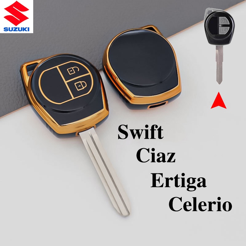 Suzuki กุญแจรถ SUZUKI Swift ฝาครอบกุญแจสําหรับ SUZUKI Swift/Ciaz/Celerio/Swift2010/Ertiga