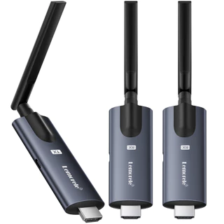 Lemorele R1010 HDMI Wireless Transmitter and receiver Video Expander 1080P 60HZ อุปกรณ์แชร์หน้าจอไร้สาย