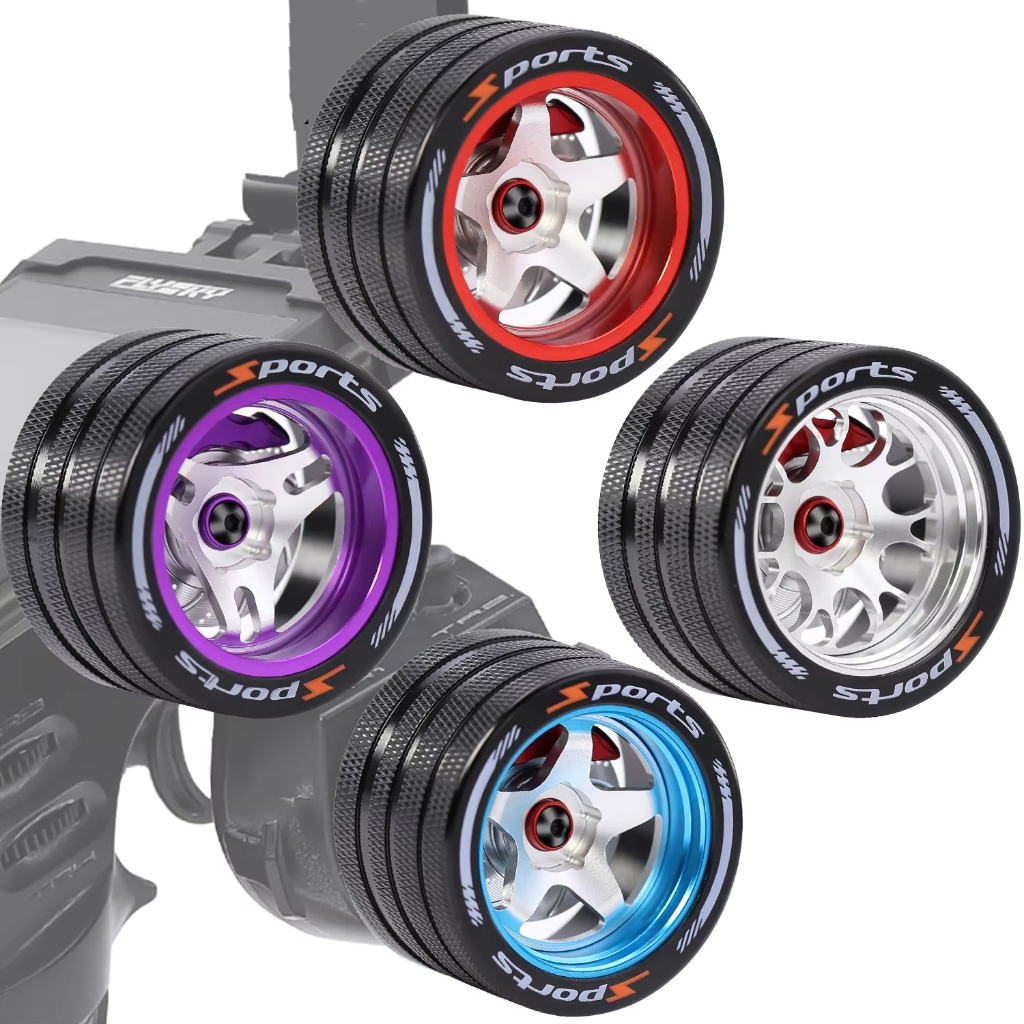 เครื่องส่งสัญญาณ Handwheel พวงมาลัยสําหรับ Sanwa Mt4/mt5/m12 Futaba 4px/7px/10px Flysky Nb4 Ko Ex Ne