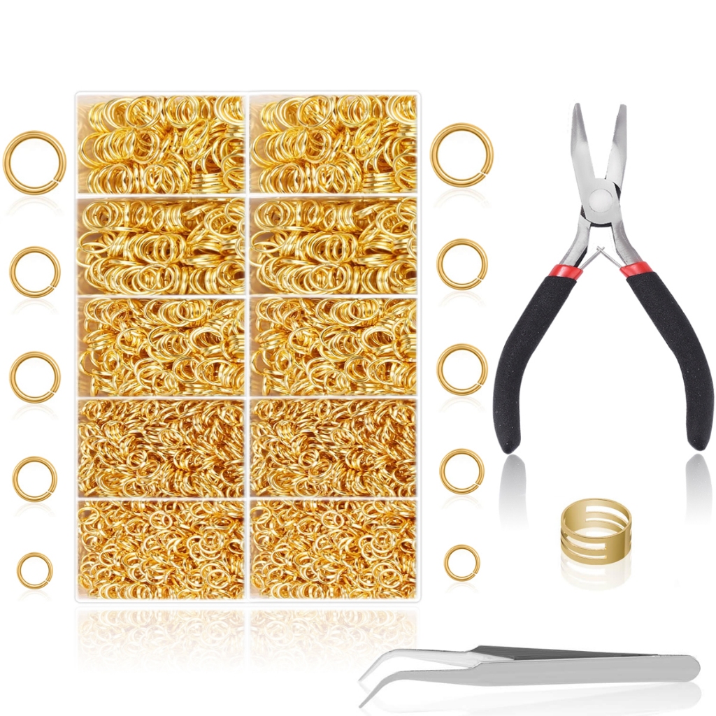 Diy jewellery อุปกรณ์เสริม 1200/4600 ชิ้น ชุดทําสมบัติ