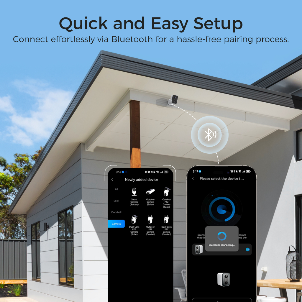 Lndu CL01 4K แบตเตอรี่กล้องวงจรปิดไร้สายกล้องกลางแจ้ง Full Color Night Vision Home Security กล้องอินฟราเรด Night Vision APP ควบคุม