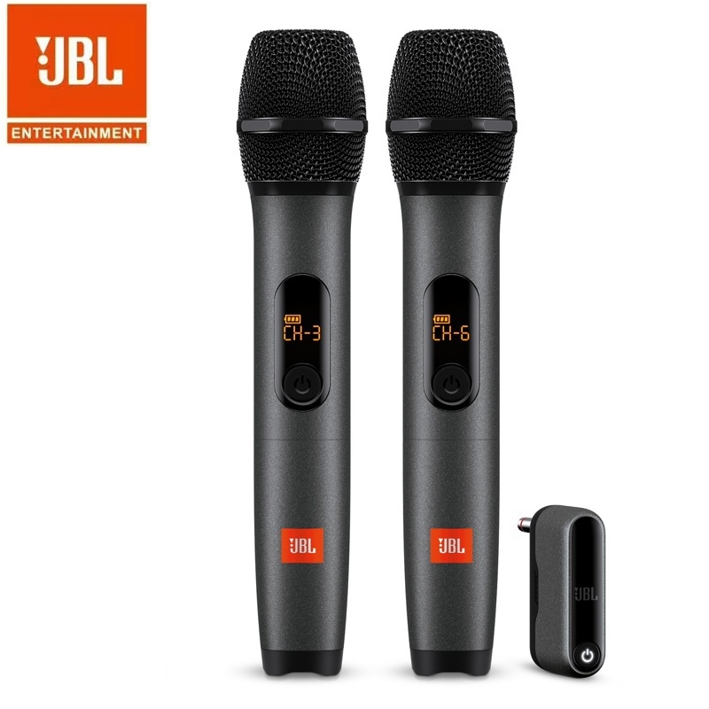 [จัดส่งรวดเร็ว] ไมโครโฟนไร้สายคู่ JBL ไมโครโฟนไร้สายมืออาชีพ UHF สําหรับการแสดงบนเวที