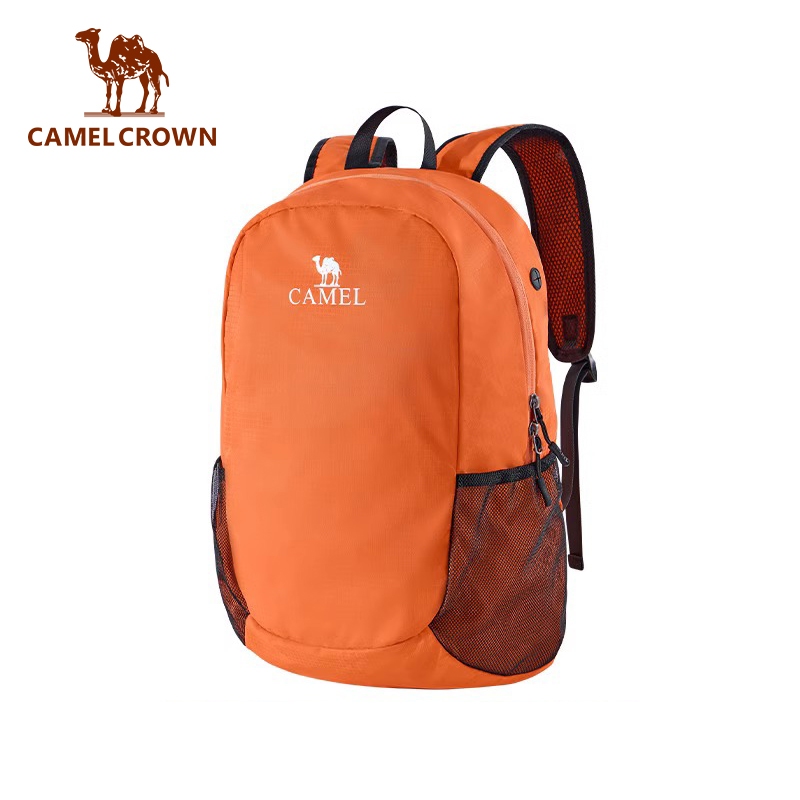Camel CROWN กระเป๋าเป้สะพายหลัง ความจุ 26 ลิตร สําหรับผู้ชาย และผู้หญิง เหมาะกับการพกพาเดินทาง เดินป่า