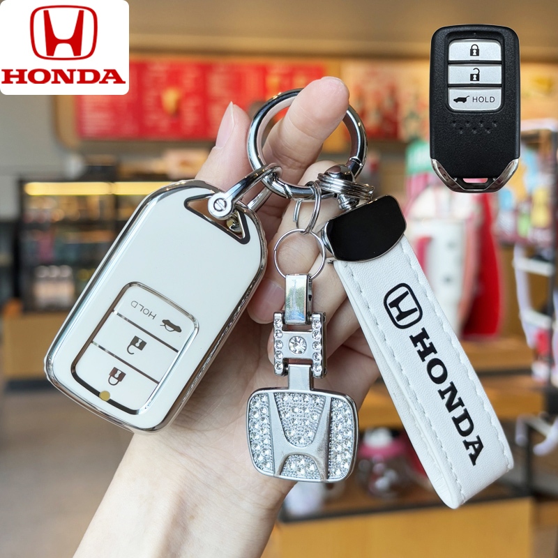 Honda accord Key Cover พวงกุญแจ Honda city Key Case สําหรับ Honda city/accord Remote Key Case
