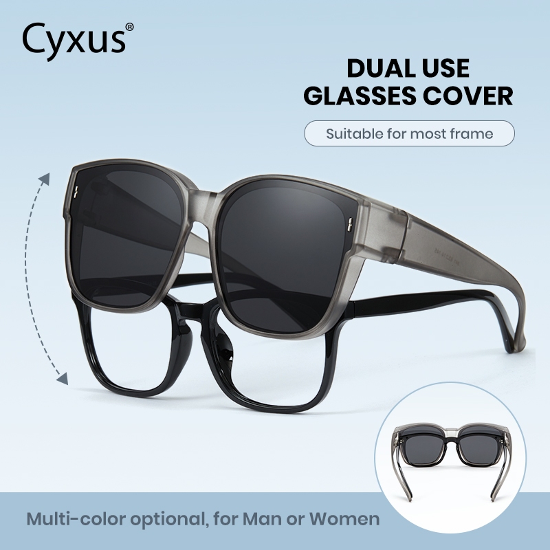 Cyxus แว่นตากันแดดเ ป้องกันรังสียูวี เหมาะกับการขับขี่กลางแจ้ง เหมาะสำหรับคนสายต