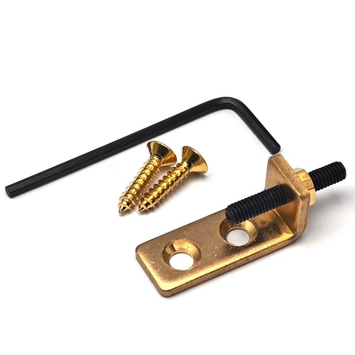ทองเหลือง Tremolo Stopper Stabilizer สําหรับ FR Tremsetter ชุด Tremolo Bridge และสะพานลอยชิ้นส่วนกีตาร์