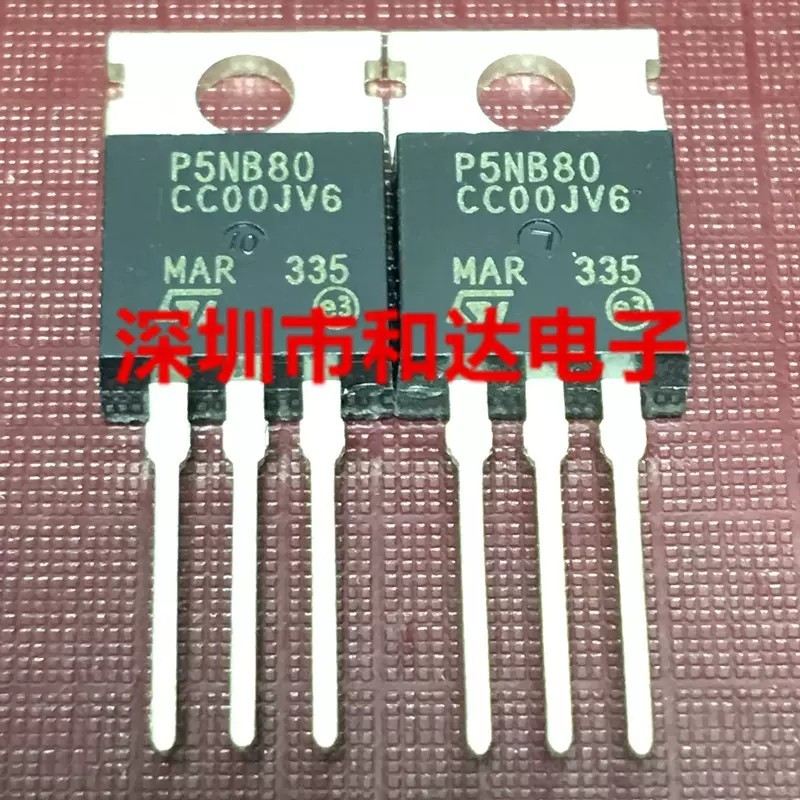 1-5pcs P80NF55-08 P5NB80 10N65K3 P75N80 80N80 P90NF03L P9NK50Z P1806 TO-220 Field Effect ทรานซิสเตอร