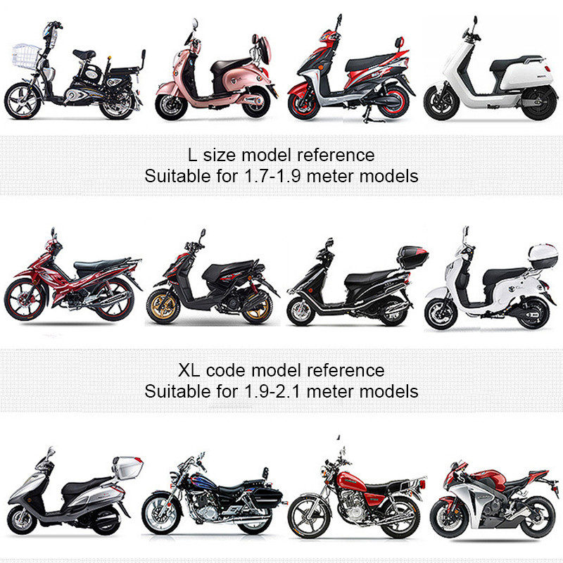 SEAMETAL ผ้าคลุมมอไซค์ ฮอนด้าผ้าคลุมรถมอไซ กันแดด/กันฝน/กันขโมย scoopy pcx wave เหมาะกับทุกรุ่นนะคะ - รูปที่ 3