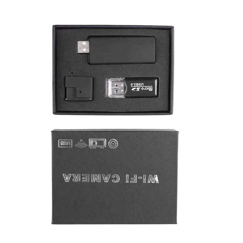 Wifi HD 1080P เครื่องบันทึกกล้องวิดีโอไฟแช็กกลางคืนขนาดเล็กแบบพกพา
