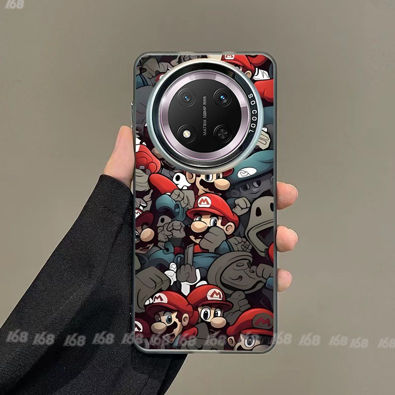 เคส Honor X9C X9B X9A 5G เคส Honor X9C Smart X8B X7B เคสโทรศัพท์มือถือแบบแข็ง ผิวด้าน กันกระแทก ลายก