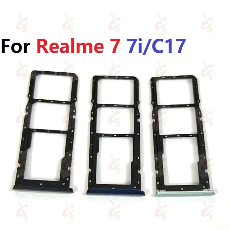 ถาดซิม (sim tray) สําหรับ Realme 7 7i C17 ที่วางช่องซิม