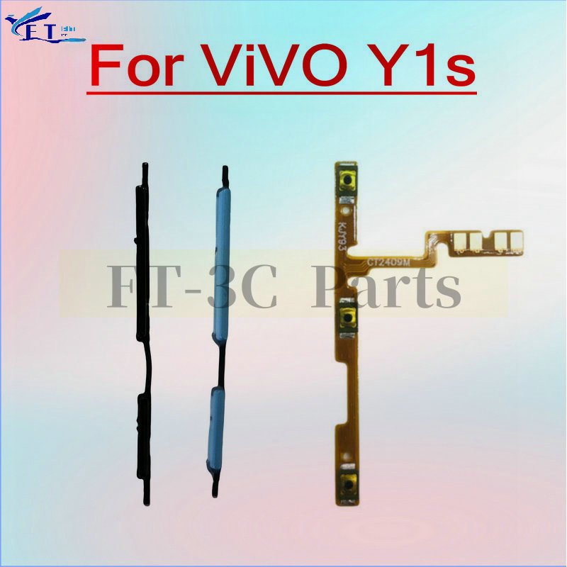 สําหรับ Vivo Y1S เปิดไฟ Volume ปุ่มด้านข้าง flex cable อะไหล่ทดแทน