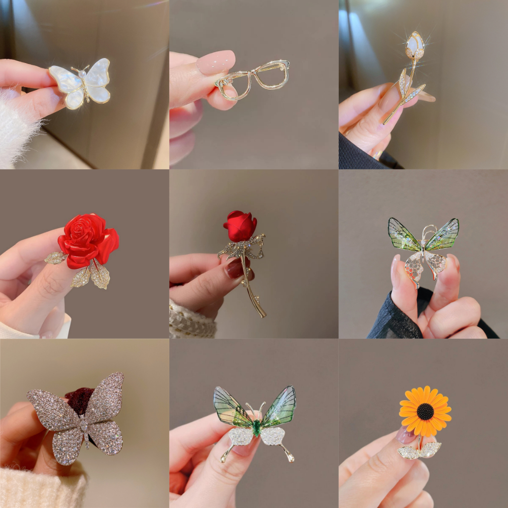 ใหม่หลายสไตล์เข็มกลัดสําหรับผู้หญิงแฟชั่นผ้าคลุมไหล่เข็มกลัดไหล่