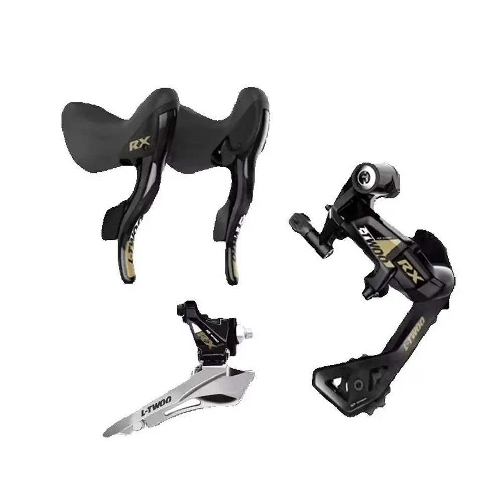 ใหม่ LTWOO RX12 2x12Speed,24Seconds Road 4 Kit คาร์บอนไฟเบอร์ Shifter สับจานหลัง Derailleur ด้านหน้า