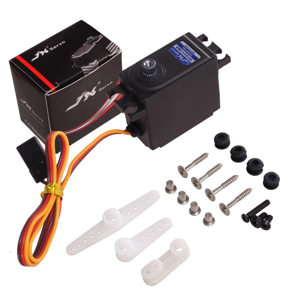 Jx HV-2211MG สําหรับ MJX 14210 14209 11KG 22G เกียร์โลหะ Digital Servo 3 สายสําหรับ Riaaria 1/12 14 RC รถ FY01 SB1508 Upgrate Servos อะไหล่