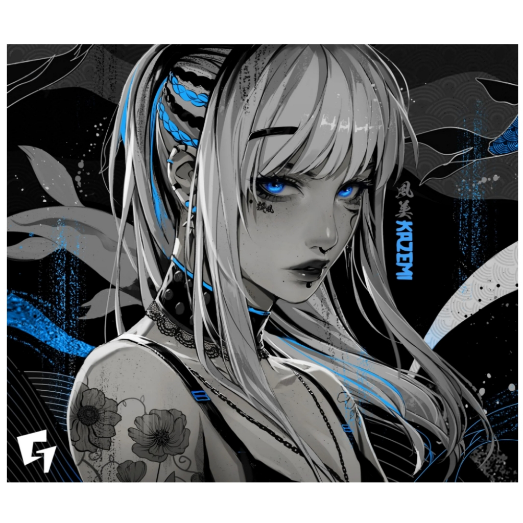 Atom แผ่นรองเมาส์กระจกนิรภัยมืออาชีพอัพเกรด Smooth FPS E-sports Game Desk Pad Home Pad