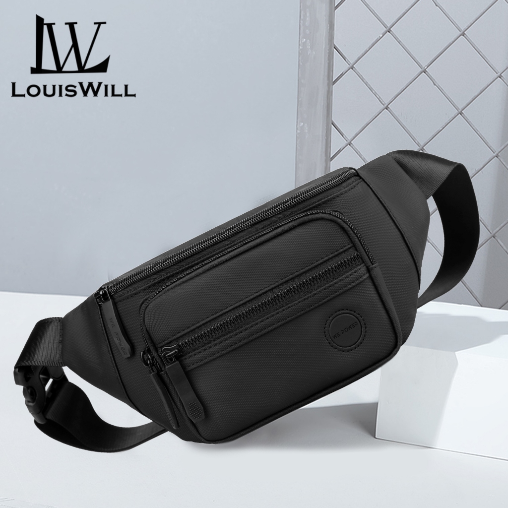 หลุยส์วิลล์ ผู้ชายกระเป๋าหน้าอกเอวกระเป๋า ค โรสบอดี กระเป๋า ผู้สื่อสาร กระเป๋าแฟชั่นกีฬากระเป๋านักเรียนความจุขนาดใหญ่กระเป๋าสะพายกระเป๋าผู้ชายวิทยาลัยสไตล์กีฬากลางแจ้งกร