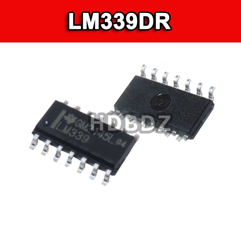 20~50PCS LM339DR SOP14 LM339 ชิปเปรียบเทียบแรงดันไฟฟ้าที่แม่นยําสูงสี่ช่อง IC SMD