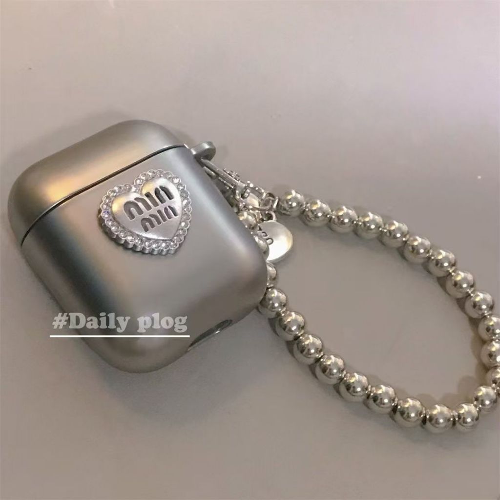 เคสหูฟัง แบบนิ่ม รูปหัวใจ ประดับโบว์ 3 มิติ สไตล์เกาหลี สําหรับ AirPods Pro 2 1 2 3
