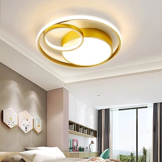 GOGEOUS โคมไฟเพดาน LED 3สีทันสมัย ไฟเพดาน รูปแบบการออกแบบ โคมไฟติดเพดาน ปรับแสงได้ พระคุณ ไฟห้องนอน