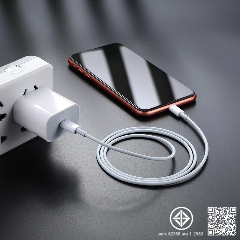 หัวชาร์จเร็ว 20W USB-C พร้อมสาย Type-C รับประกัน 1 ปี thumbnail 5