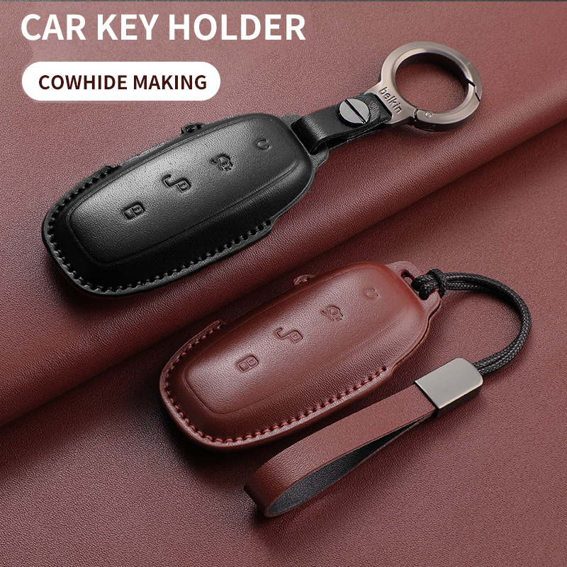 เหมาะสําหรับ DENZA D9 EV 2024-2025 BYD DENZA EV  กรณีกุญแจรถจี้สด ใหม่รถต้องมี DENZA D9 อะไหล่รถยนต์