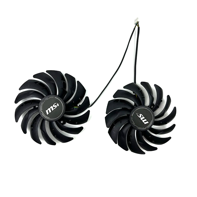 9.5 ซม. 4PIN 0.40AMP 12V GPU Cooler สําหรับ MSI Radeon RX 5600 XT GAMING MX กราฟิกพัดลมระบายความร้อน