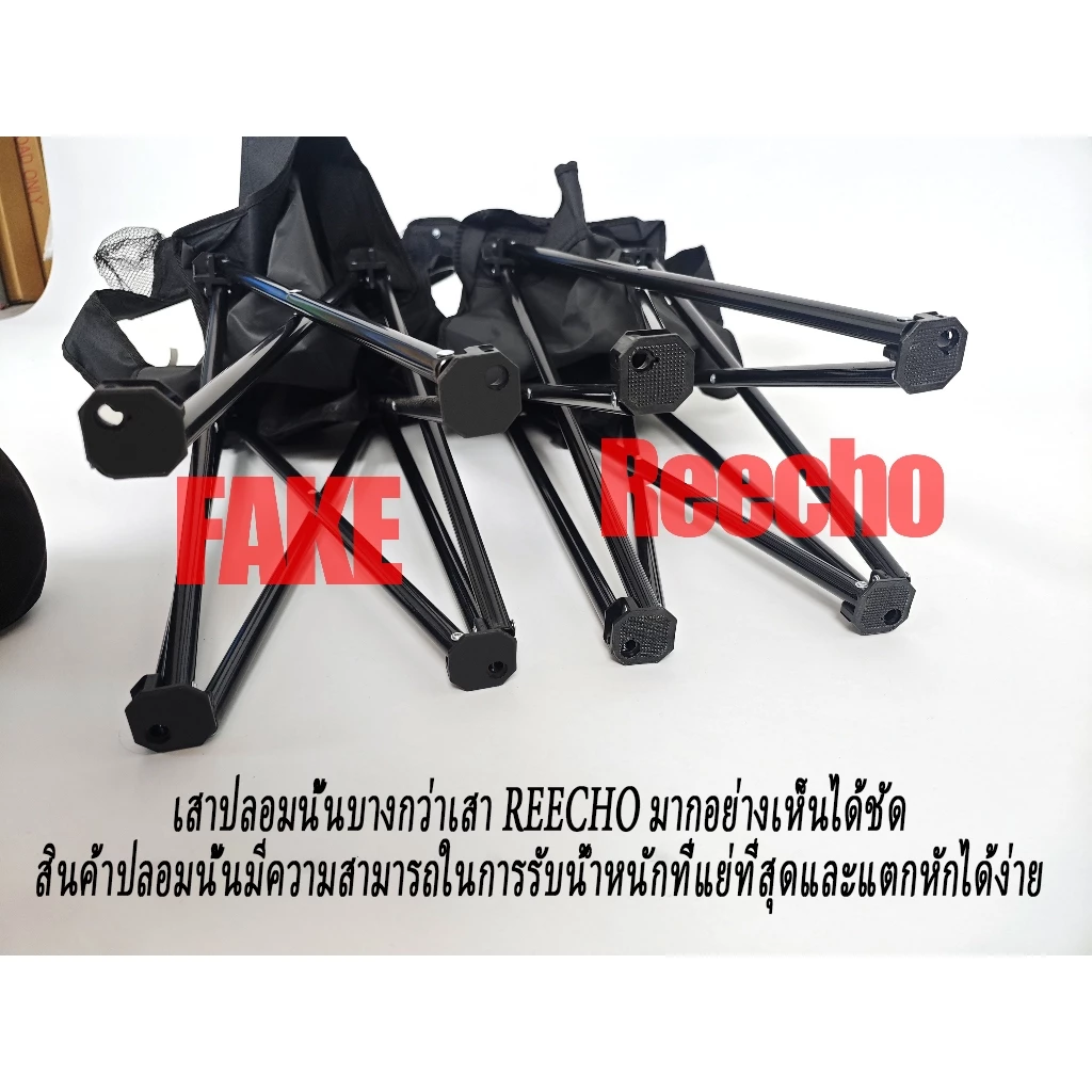【REECHO OUTDOOR】เก้าอี้แคมป์ปิ้ง เก้าอี้ปิคนิคพับได้ เก้าอี้สนาม พร้อมที่พักแขน เก้าอี้แคมป์ปิ้ง คนอ้วน พร้อมกระเป๋าจัดเก็บ  แบบพกพา แถมถุงจัดเก็บ ท่ออลูมิเนียมหนา thumbnail 5