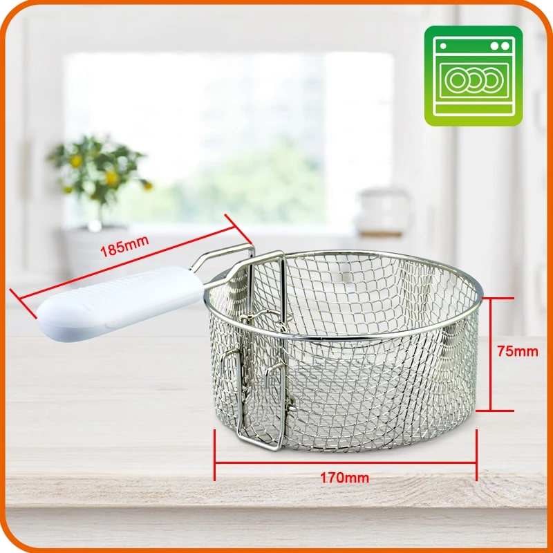 Augosma ทอด 2 ลิตร หม้อทอดไฟฟ้าขนาดเล็ก มันฝรั่งทอด สามารถปรับอุณหภูมิได้ เครื่องใช้ในครัวเรือนในครัว KL-802 thumbnail 7