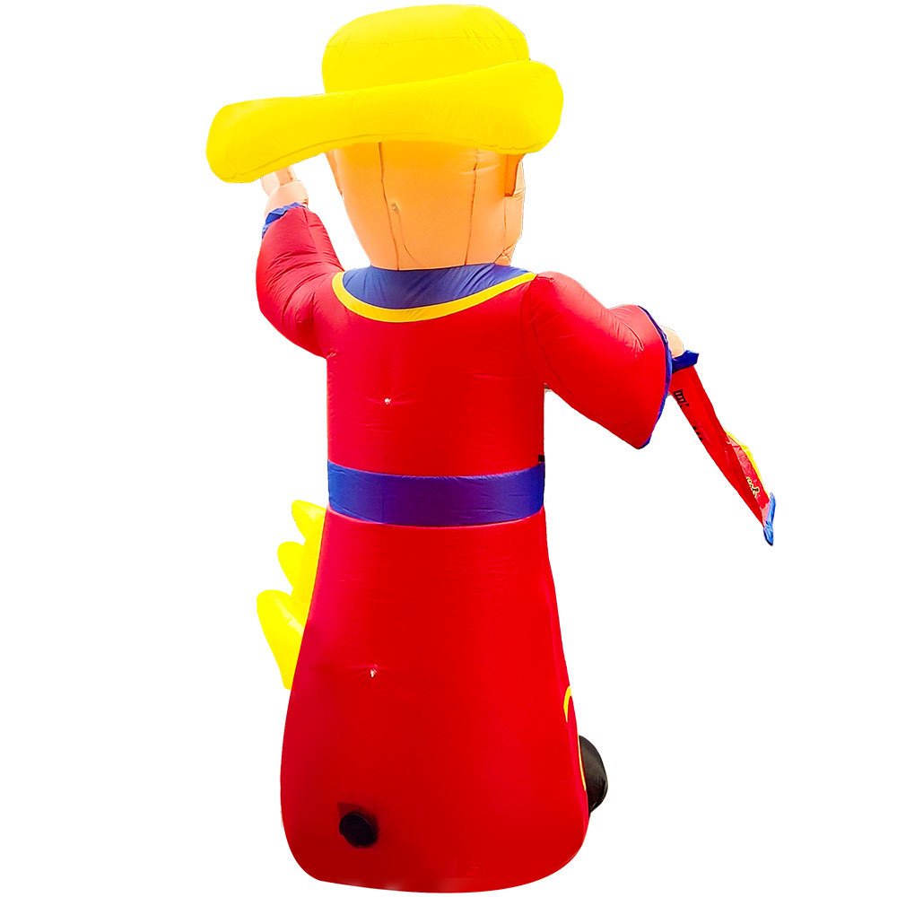 Lahomia 240cm God of Wealth ตรสูงตรุษจีนของเล่นเป่าลมตกแต่งกลางแจ้งสําหรับวันหยุด - รูปที่ 4