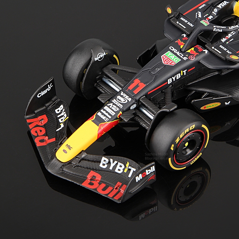 Bburago 1:43 Red Bull Racing RB20 F1 รุ่น 1 Verstappen 11 Perez รถ 2024 Season Formula Racing Redbull Die Cast ของเล่น