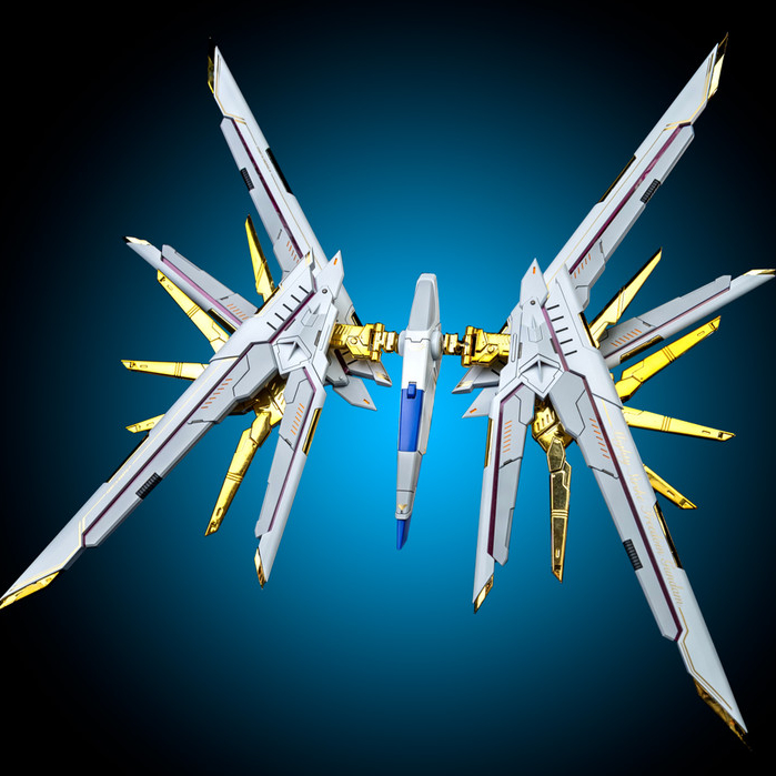 Hlgf 1/100 อะไหล่กระเป๋าเป้สะพายหลังอัพเกรดชุดขยายสําหรับ Mighty Striek Freedom / MGEX MG Strike Freedom / 8802 / MG Astray (ไม่มีชุด)
