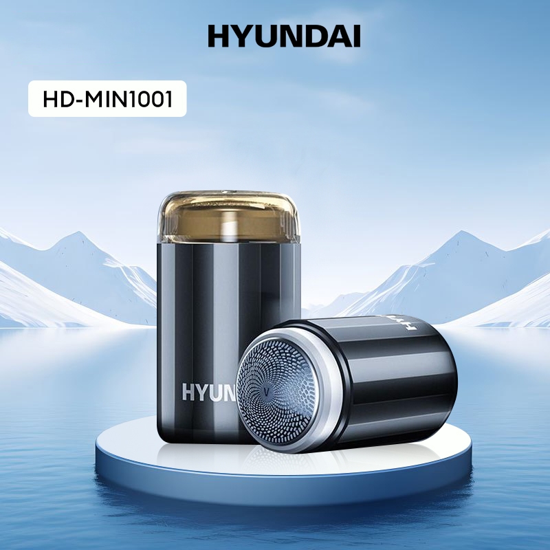 Mini Shaver เครื่องโกนหนวด Hyundai HD-MINI001 ความอดทนยาวนานความเร็วสูงแบบพกพากันน้ํา