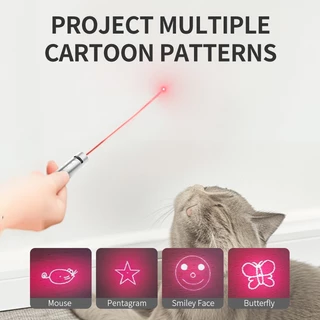 SmilingShark SD5313 ไฟฉาย led Laser Pointer แม่เหล็ก พอยน์เตอร์เลเซอร์สีแดง แสงสีม่วง 365 นาโนเมตร คบเพลิง 4โหมด ชาร์จ USB ได้ แสงเลเซอร์สำหรับเล่นแมว สอนไพออนเตอร์ การระบุสมบัติ