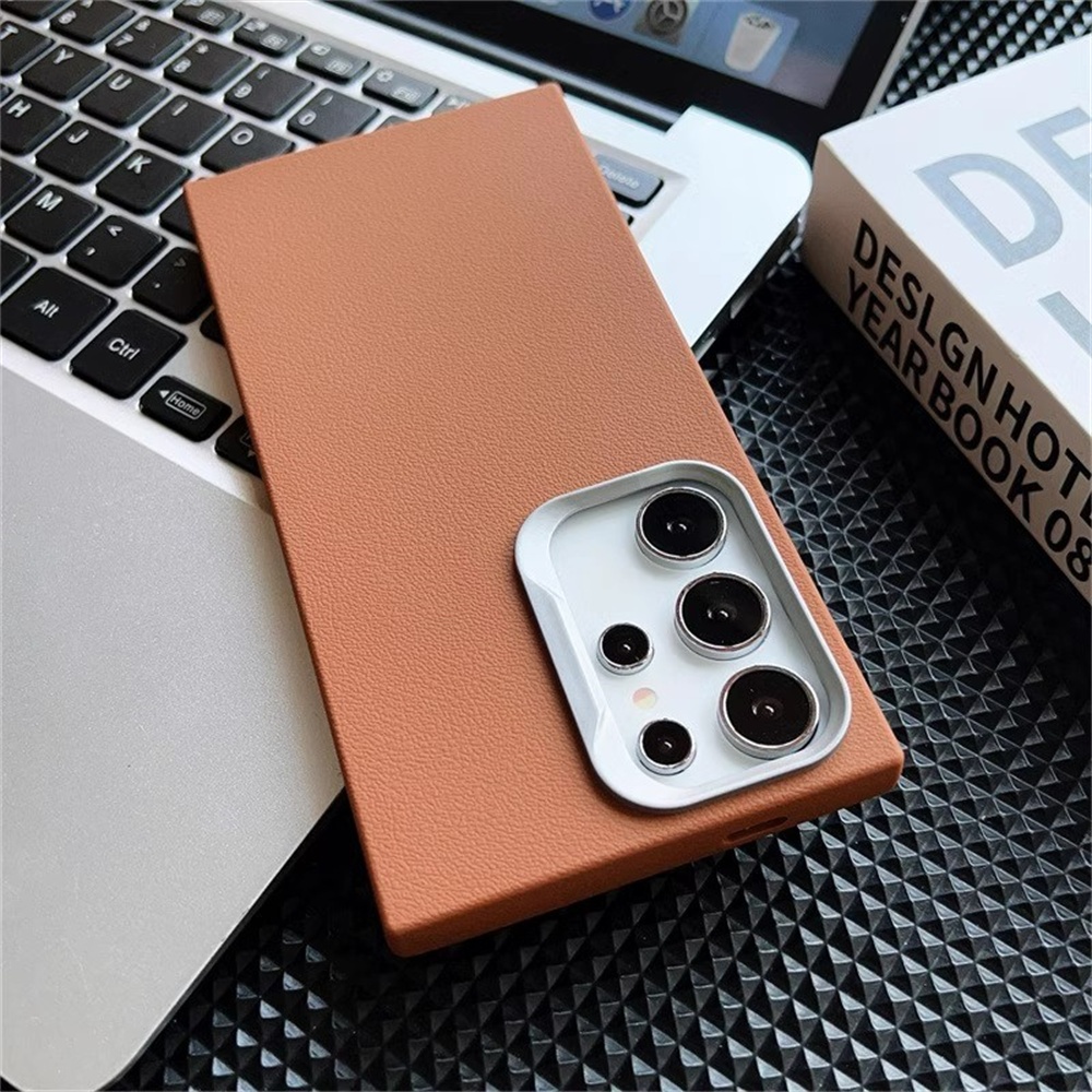 สําหรับ Samsung Note 20 Ultra S20 Ultra S20 FE S20 Matte หนังผิว Soft TPU เคสโทรศัพท์